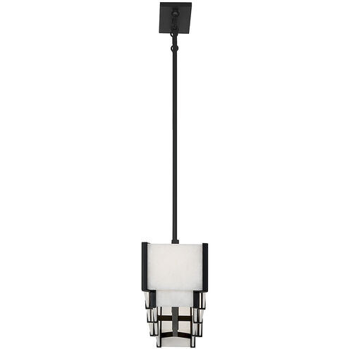 Orleans 5 Light 44.38 inch Black Cashmere Linear Chandelier Ceiling Light