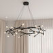 Cora Pendant Ceiling Light in Matte Black