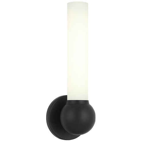 Pierce LED 5.13 inch Matte Black Wall Sconce Wall Light