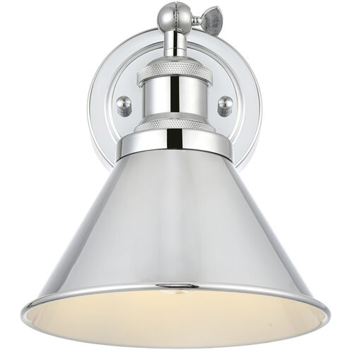 Bentley 1 Light 7 inch Chrome Bath Sconce Wall Light