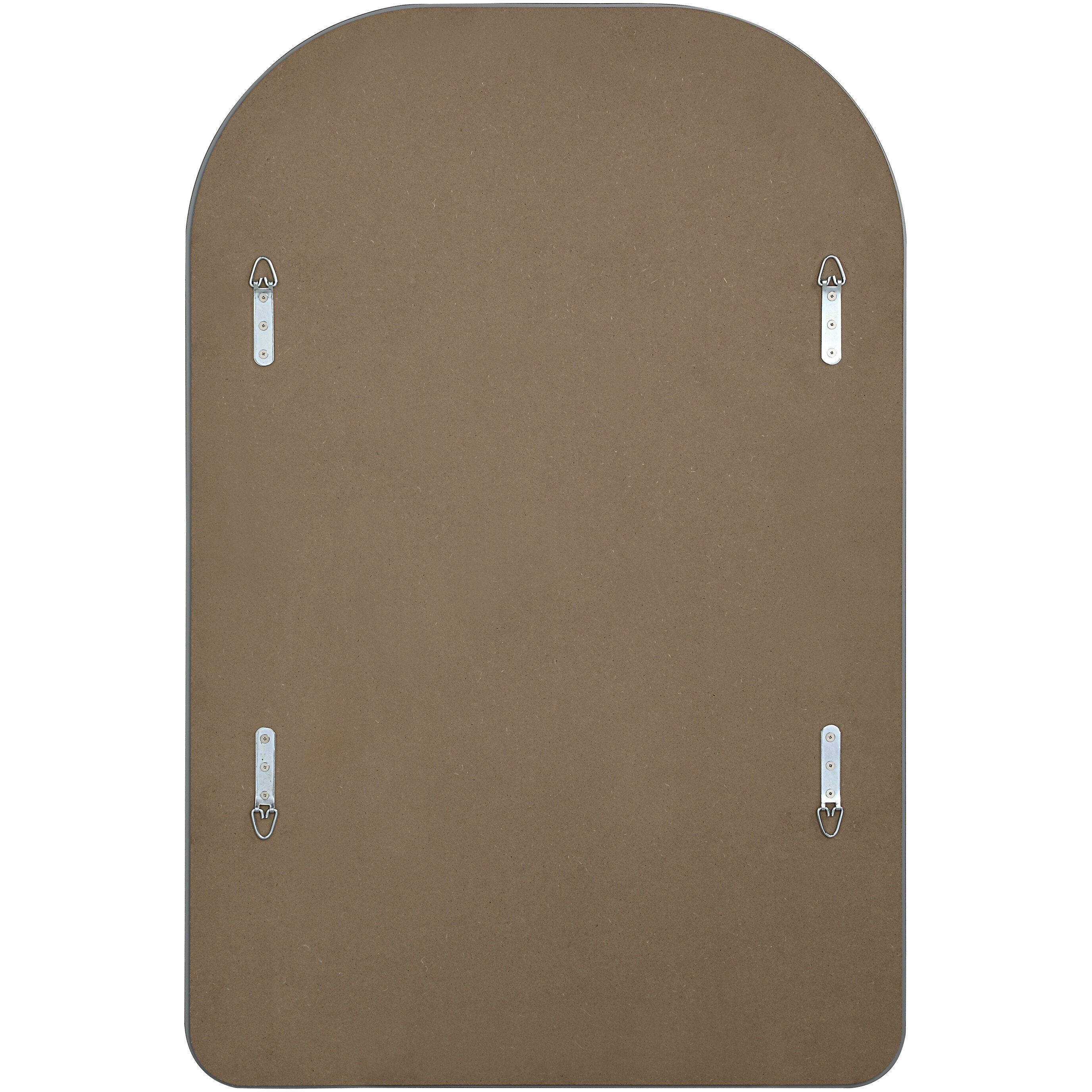 Chania 36 X 24 inch Grey Wall Mirror