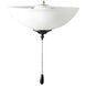 San Gabriel LED Black Ceiling Fan Light Kit