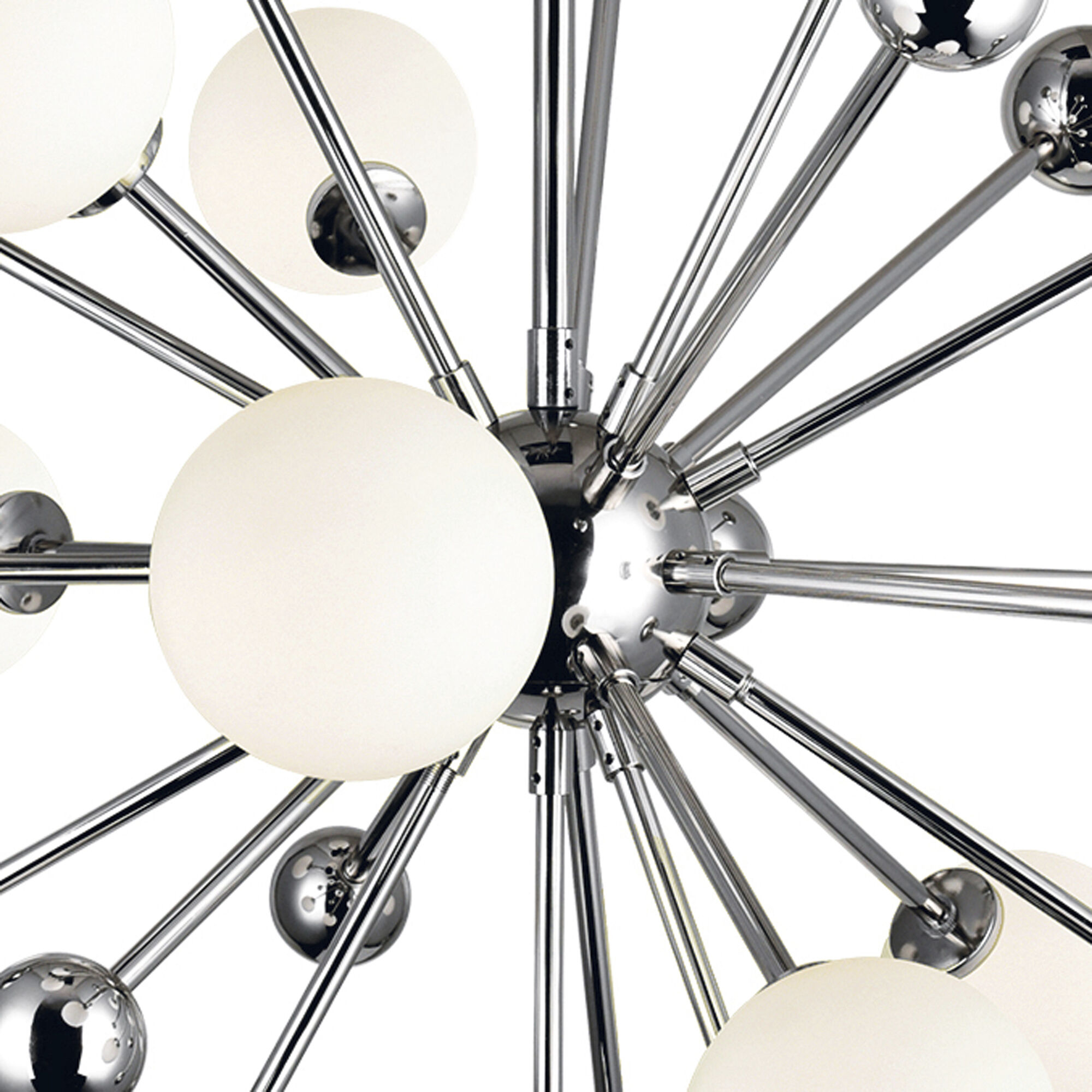 Element LED 24 inch Polished Nickel Chandelier Ceiling Light