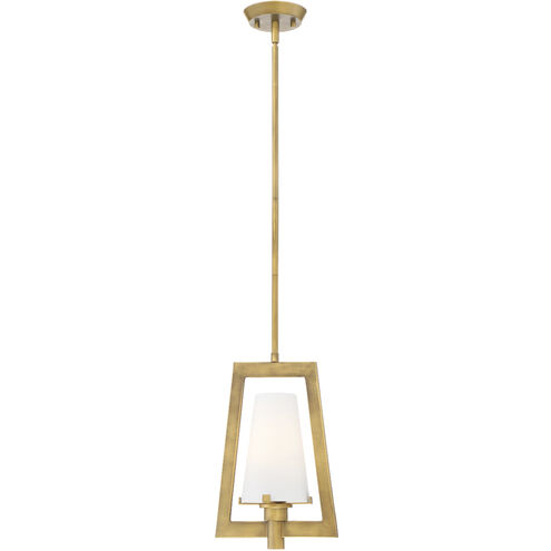 Hyde Park 1 Light 9.5 inch Vintage Gold Mini Pendant Ceiling Light