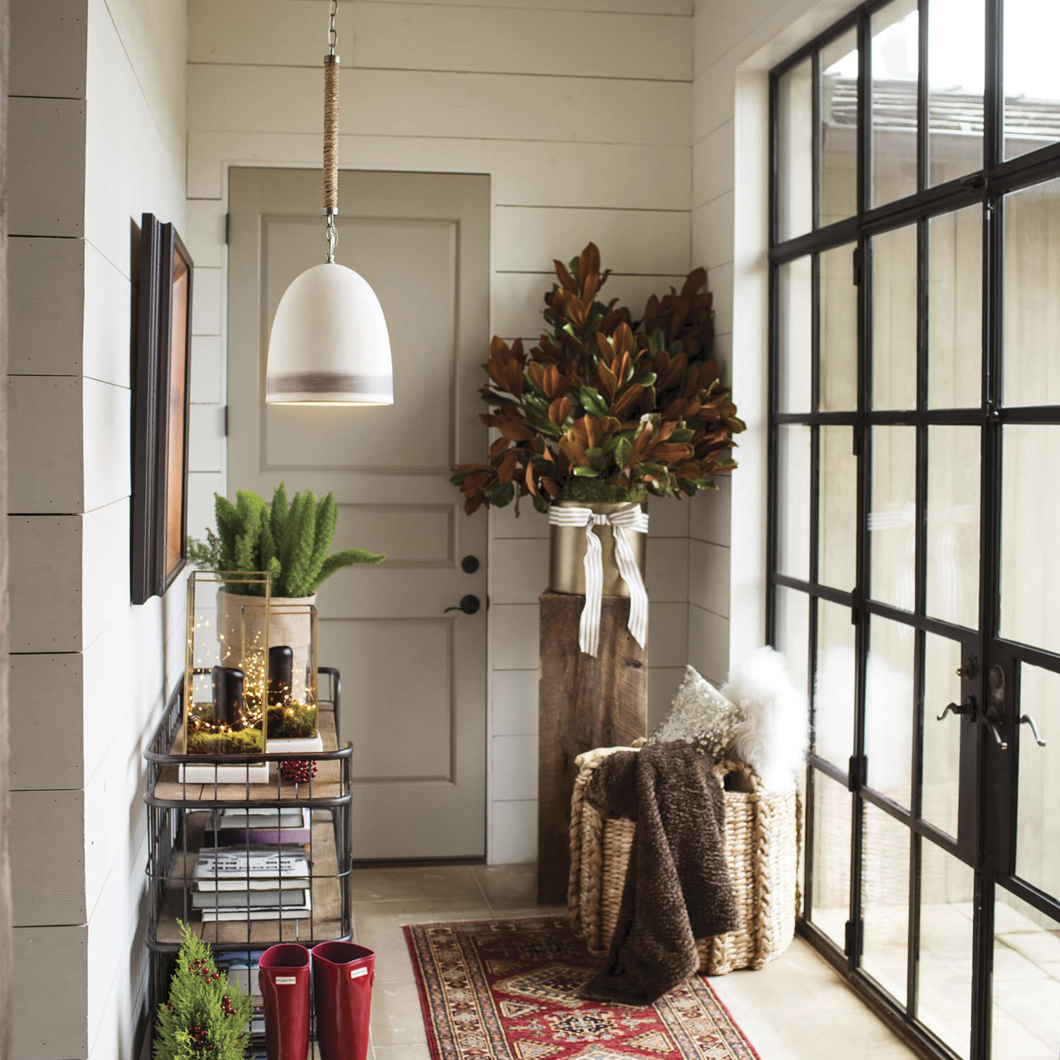 Nash 1 Light 10 inch Antique Nickel with Grey Stripe Indoor Pendant Ceiling Light in Antique Nickel/Grey Stripe