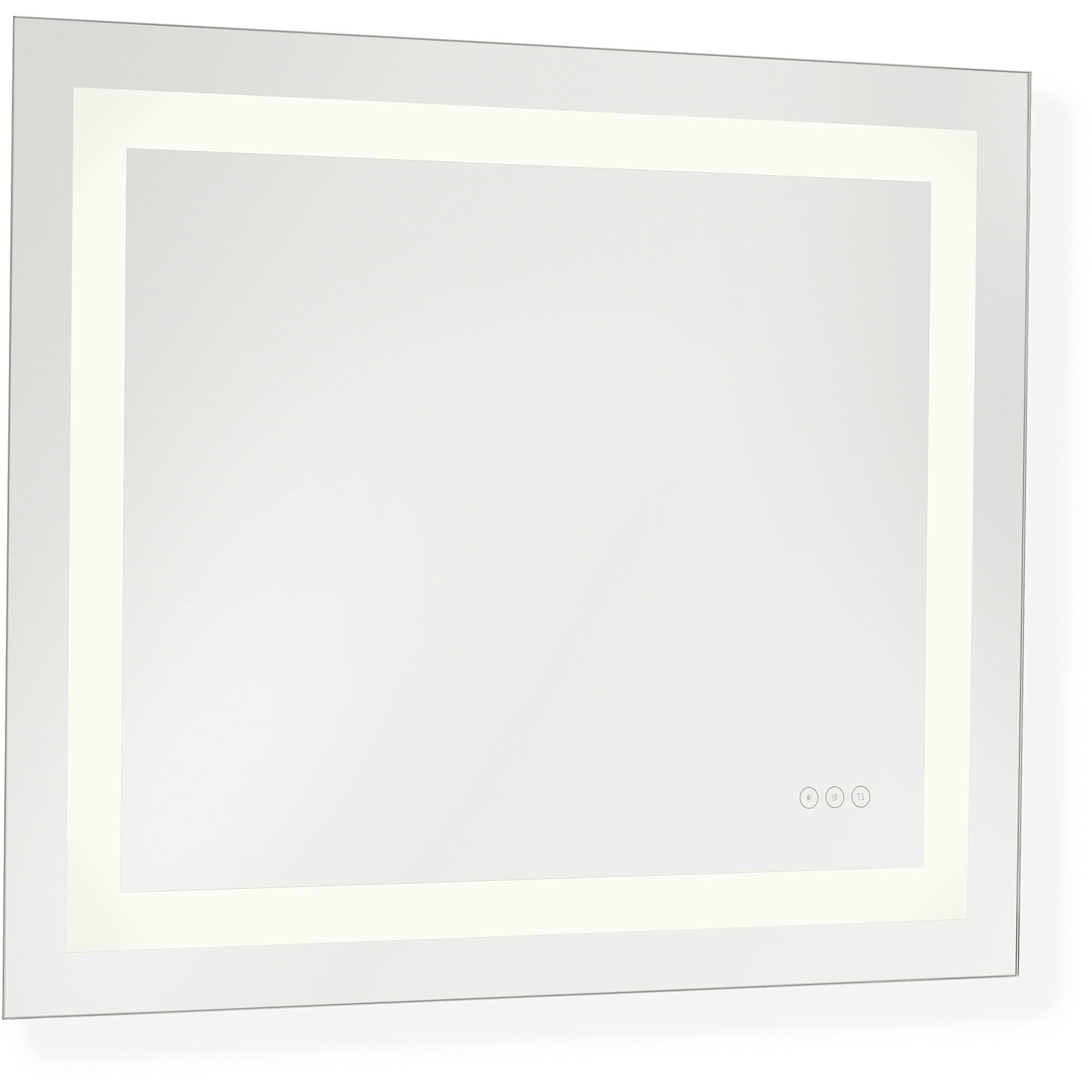 Mera 36 X 30 inch Might Bright White LED Wall Mirror