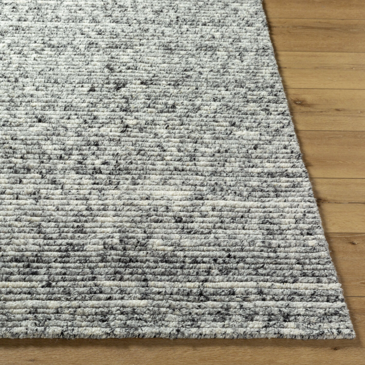 Ronin 108 X 72 inch Silver/Grey/Light Silver/Nickel Handmade Rug in 6 x 9