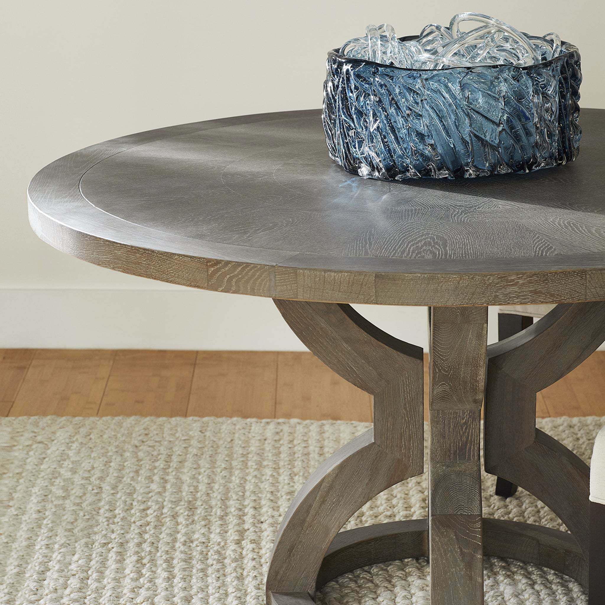 Zeno 52 X 52 inch Washed Oak Dining Table