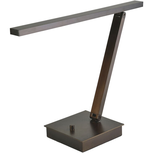 TaskWerx 14 inch 6.30 watt Bronze Task Lamp Portable Light