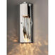 Quartz LED 4.75 inch Polished Chrome Bath Vanity Light Wall Light