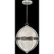 Mirage 3 Light 18.75 inch Silver Pendant Ceiling Light