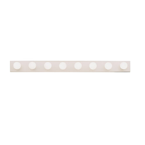 Independence 8 Light 48 inch Chrome Bath Strip Wall Light