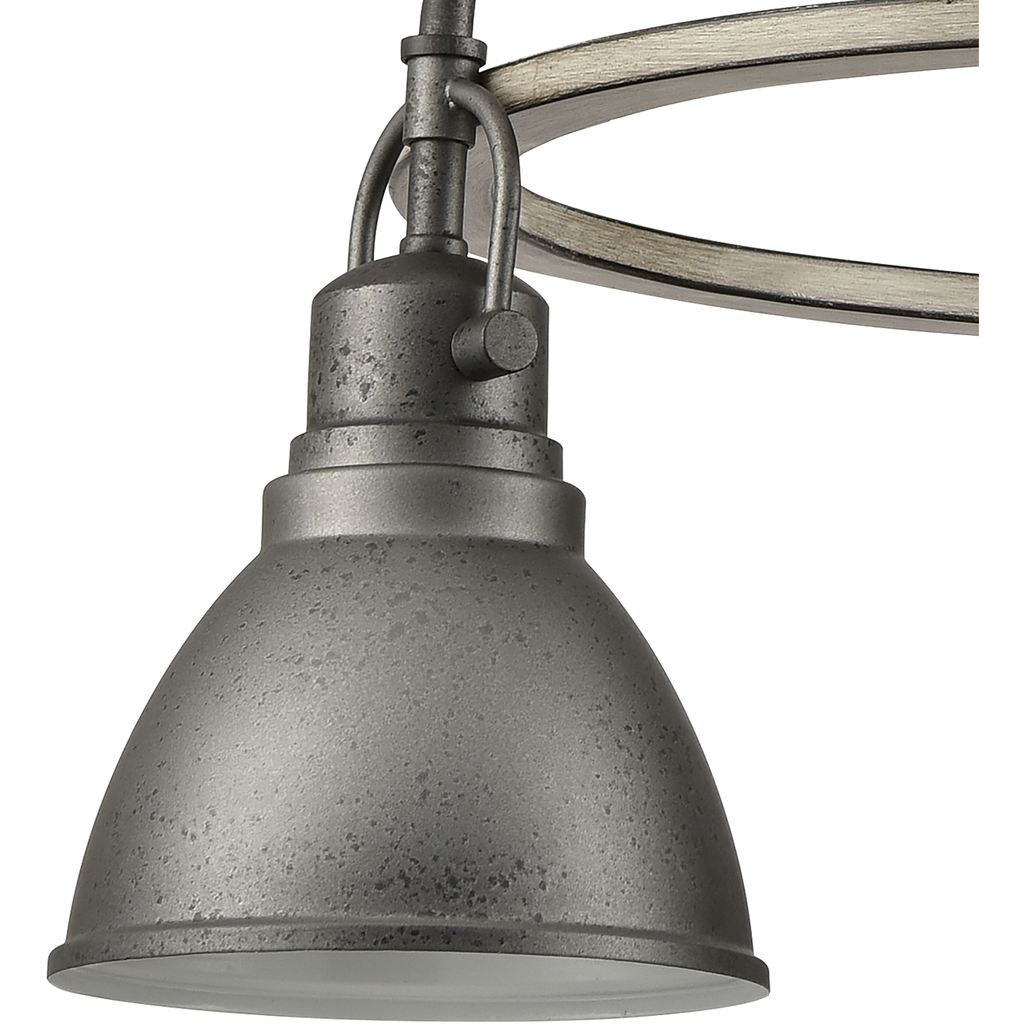 North Shore 3 Light 24 inch Iron with Palisade Gray Outdoor Pendant