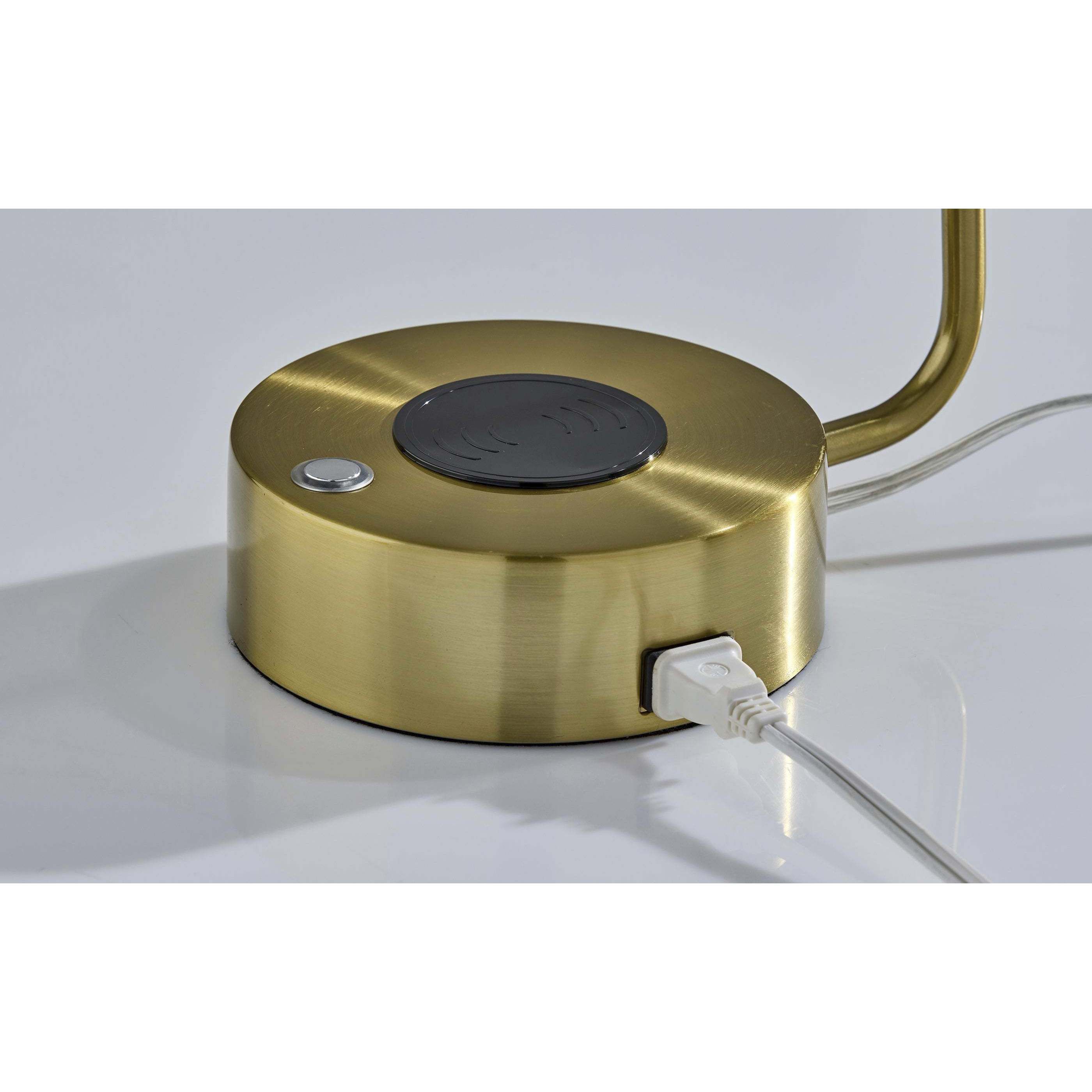 Viper 15 inch 9.00 watt Antique Brass Supercharger Desk Lamp Portable Light