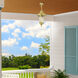 Oxford 1 Light 9.5 inch Soft Gold Outdoor Pendant Lantern, Medium