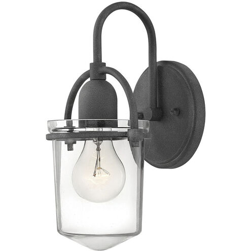 Clancy 1 Light 6 inch Aged Zinc Indoor Wall Sconce Wall Light