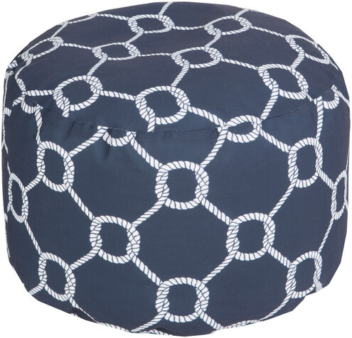 Signature 13 inch Navy Pouf