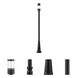 Luminata LED 113.38 inch Black Outdoor Post Mounted Fixture