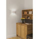 Milo 1 Light 12.4 inch Ceramic ADA Interior Wall Light