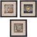 Reclaimed Tin Dark Brown Dimensional Wall Art