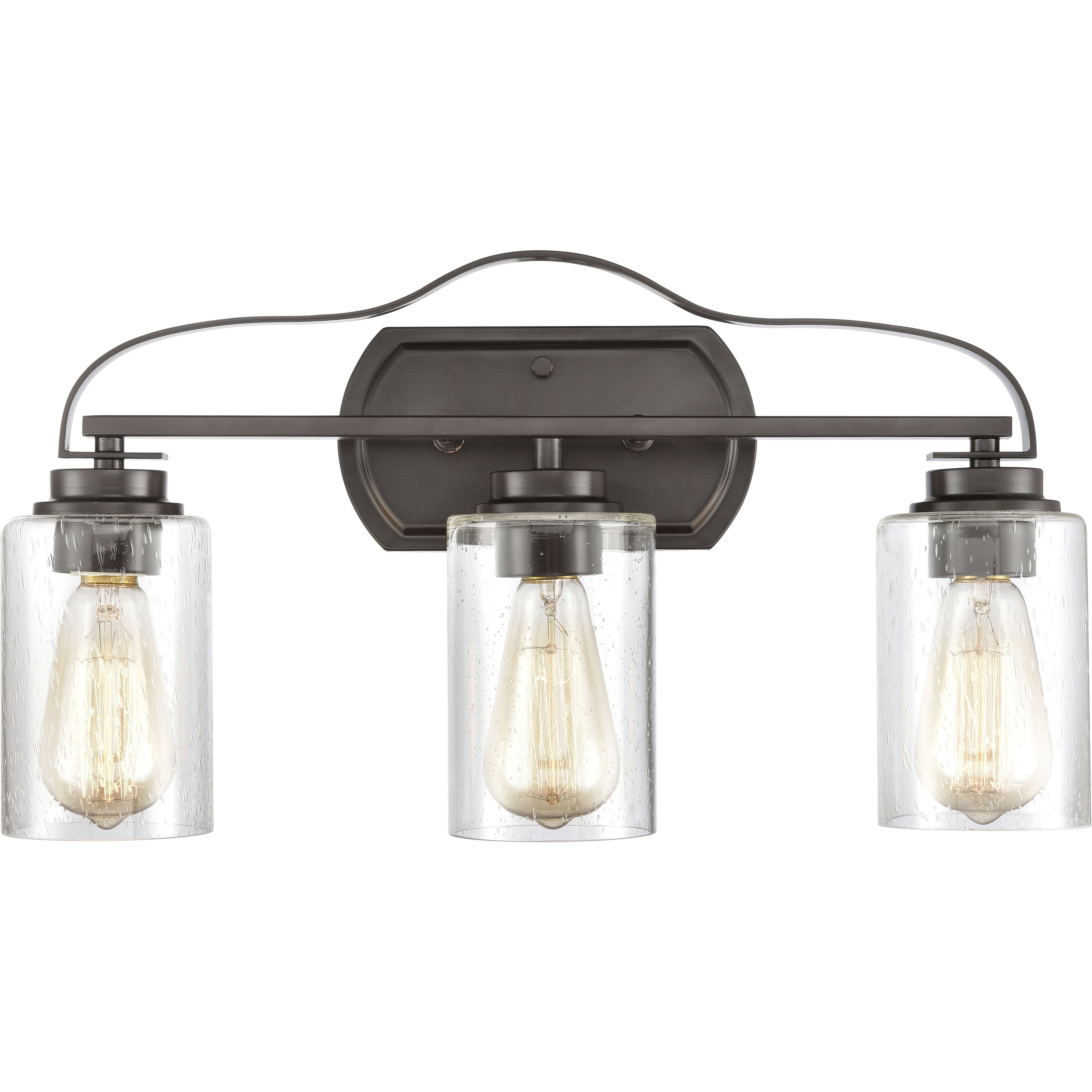 Market Square 3 Light 20 inch Oil Rubbed Bronze Vanity Light Wall Light