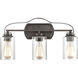 Market Square 3 Light 20 inch Oil Rubbed Bronze Vanity Light Wall Light