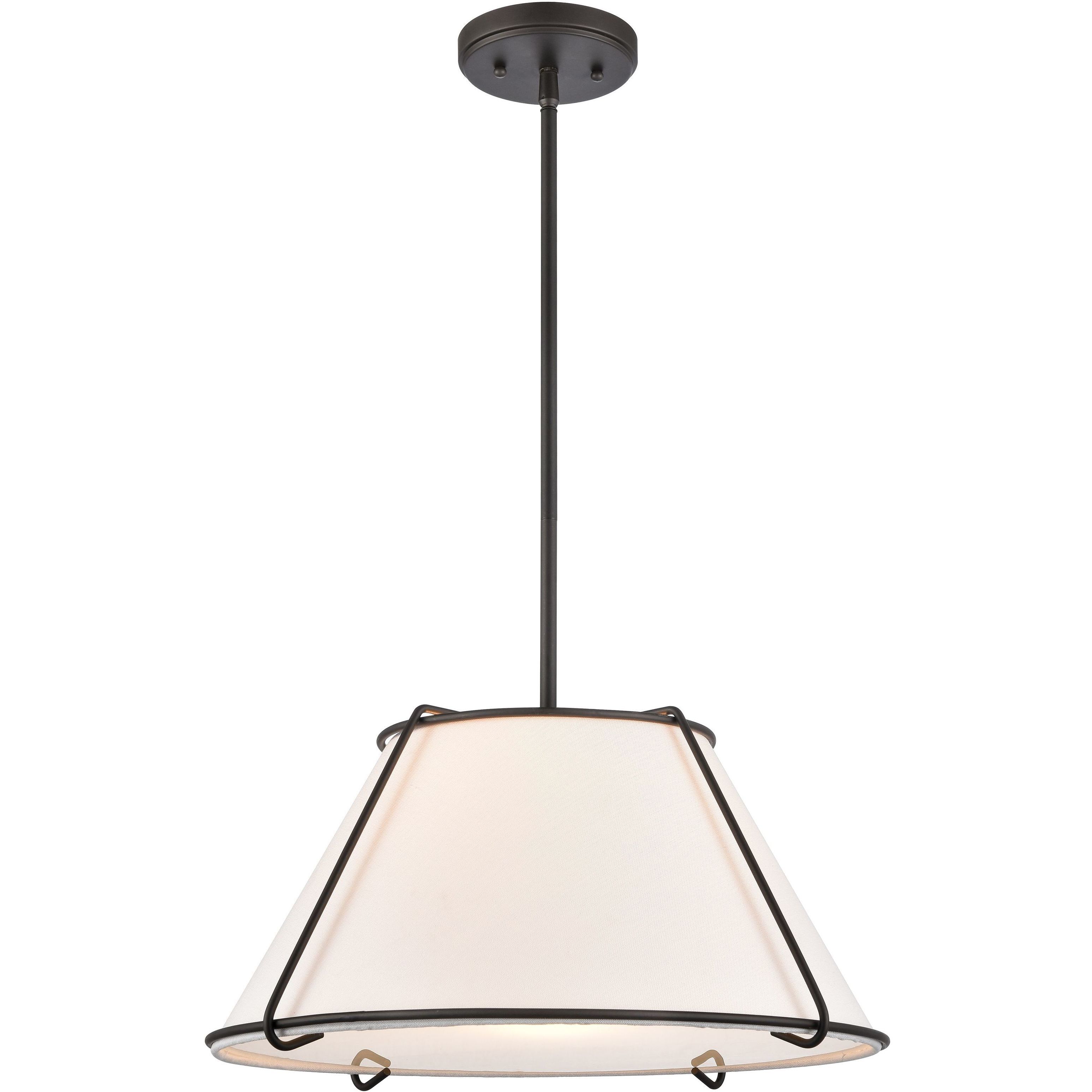 Regalia 1 Light 18 inch Oil Rubbed Bronze Pendant Ceiling Light