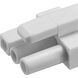 Arza Select White Inline Connector