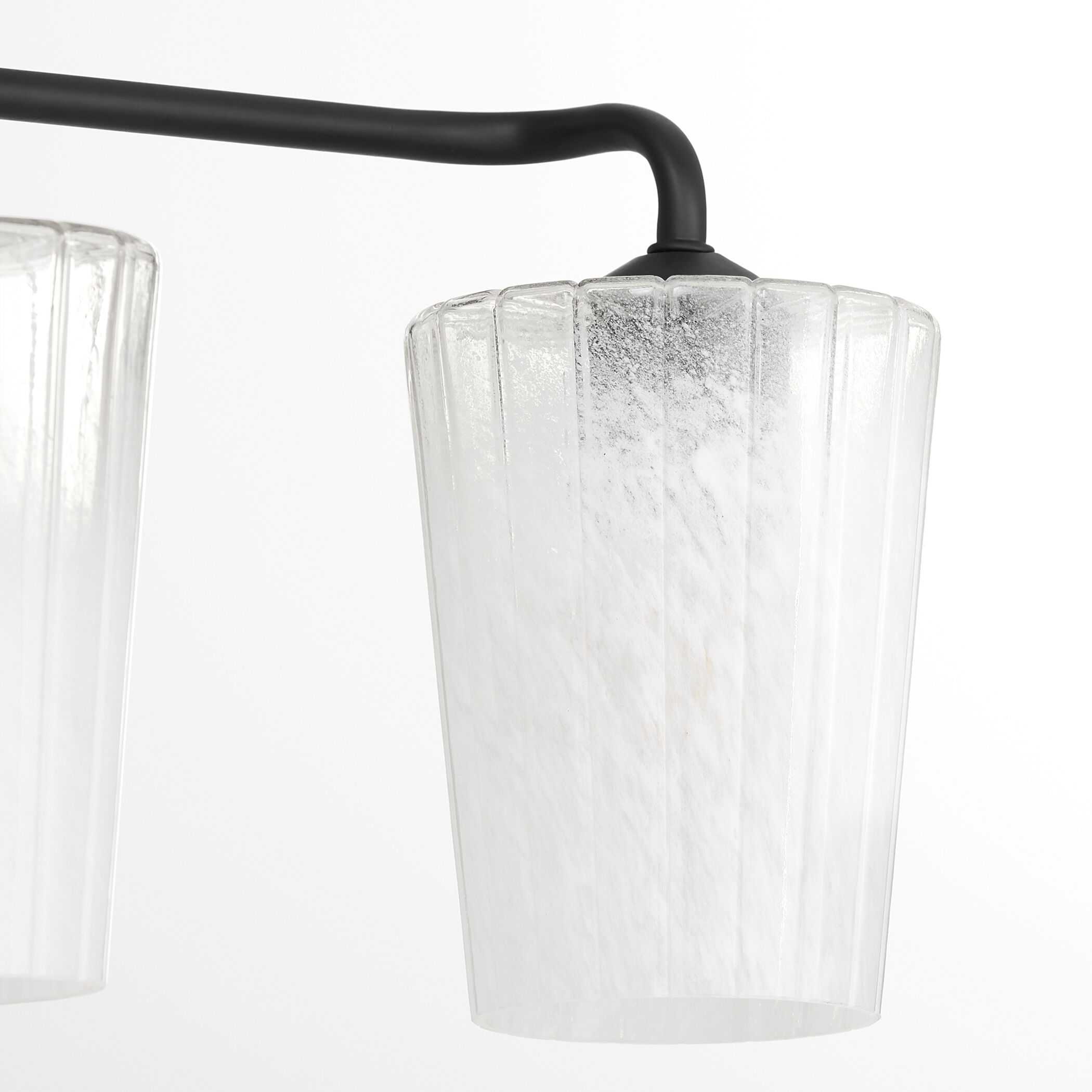 Providence 3 Light 25 inch Matte Black Vanity Light Wall Light