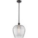 Ballston Norfolk LED 11.75 inch Oil Rubbed Bronze Mini Pendant Ceiling Light in Clear Glass