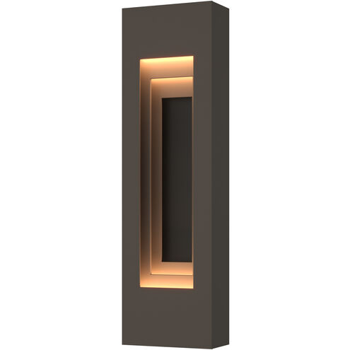 Art + Alchemy Procession 2 Light 27.5 inch Coastal Dark Smoke with Coastal Black Outdoor Wall Light in Coastal Dark Smoke/Coastal Black