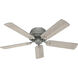 Shady Grove 52 inch Matte Silver with Light Gray Oak/Warm Grey Oak Blades Ceiling Fan