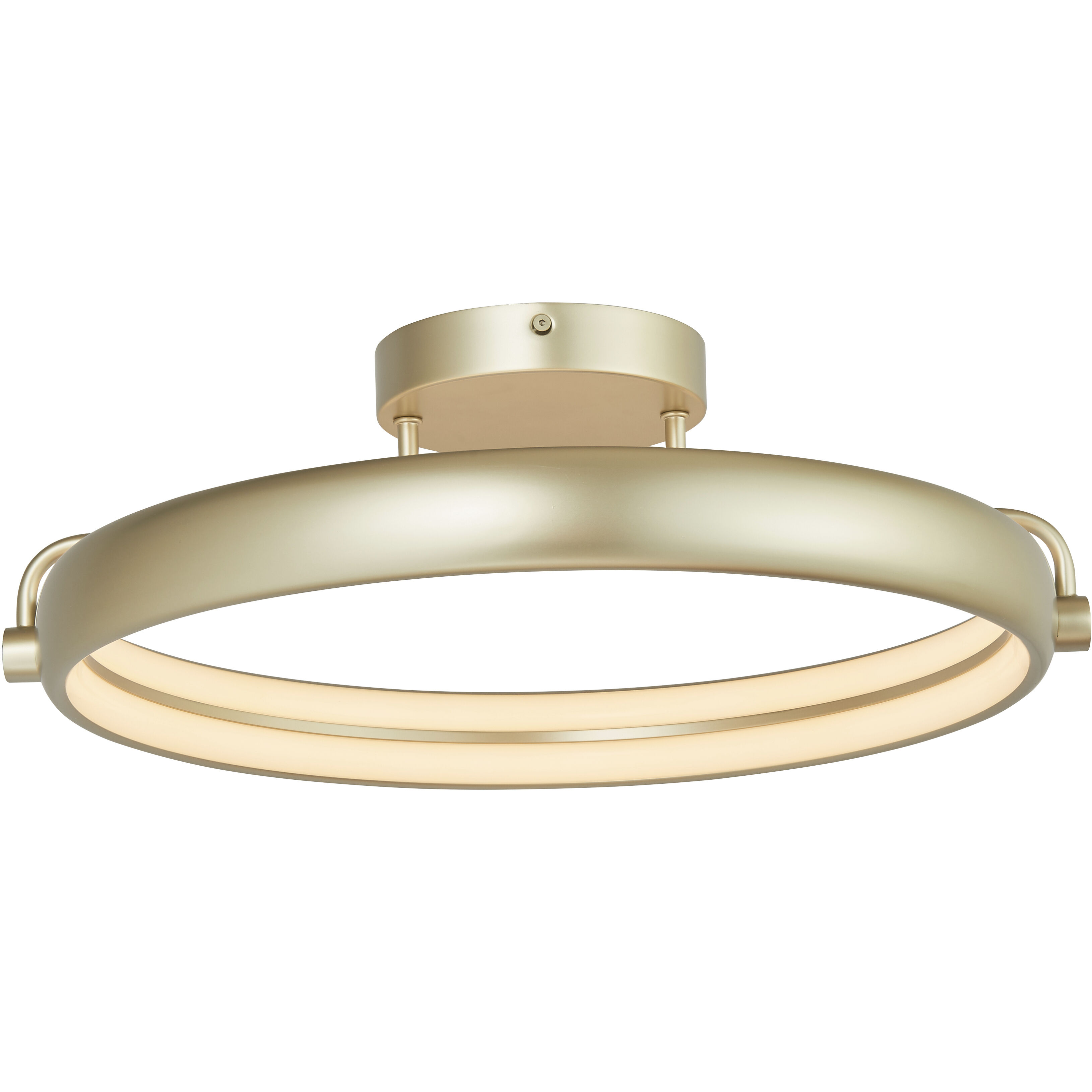 Rave LED 18 inch Titanium Silver Flush Mount Ceiling Light