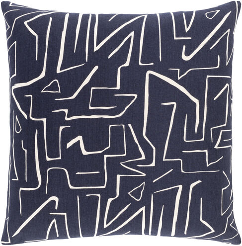 Bogolani 20 X 20 inch Black Pillow Kit, Square