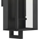 Kroft 2 Light 28 inch Black Textured Outdoor Wall, X-Large