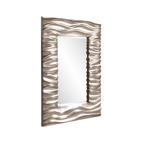 Zenith 39 X 31 inch Silver Leaf Wall Mirror