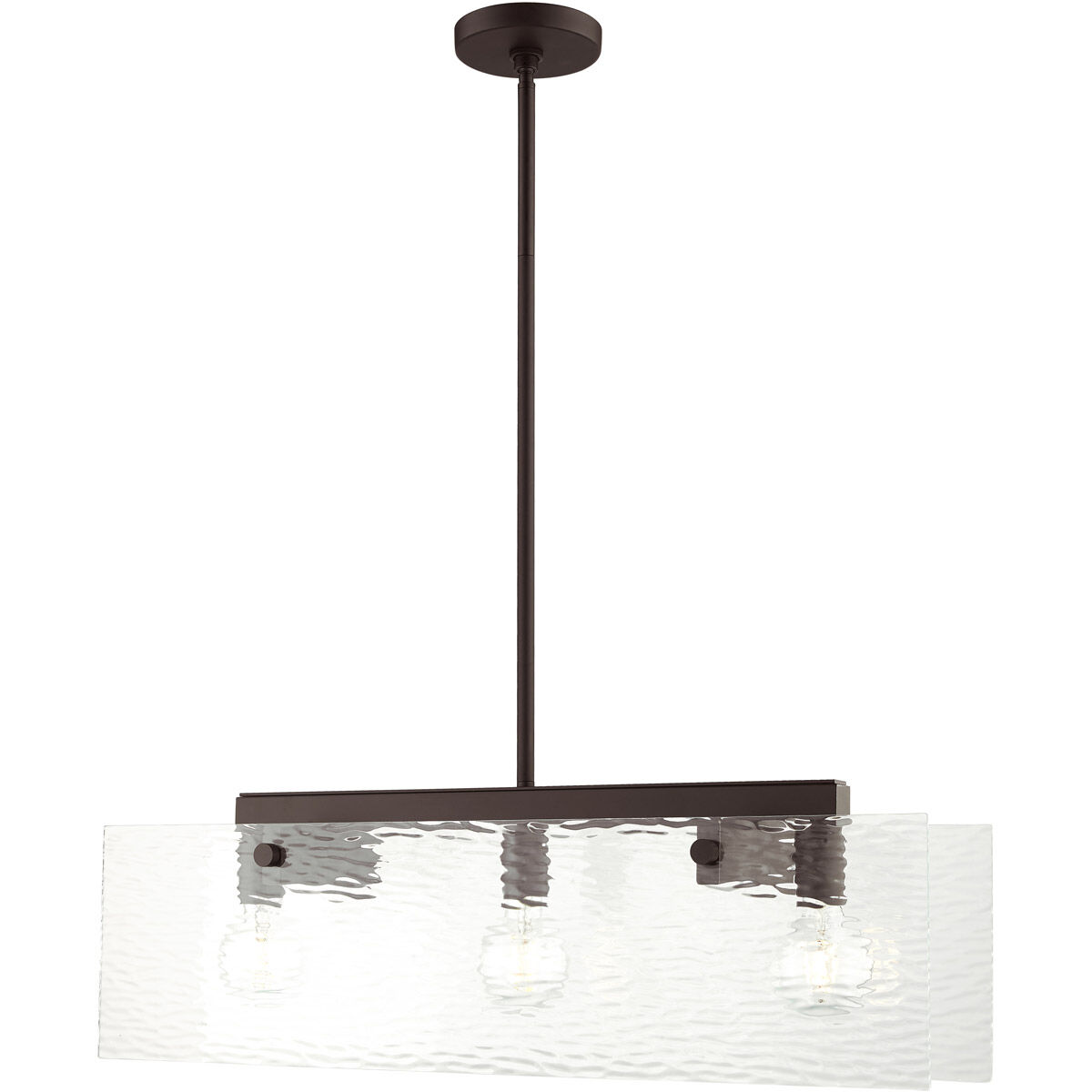 Ashcroft 3 Light 7 inch Bronze Chandelier Ceiling Light