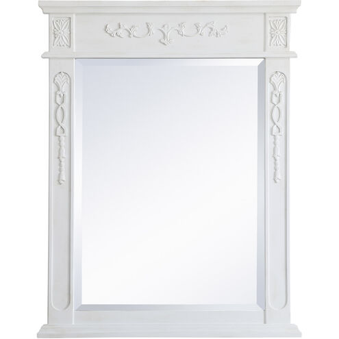 Lenora 36 X 28 inch Antique White Wall Mirror