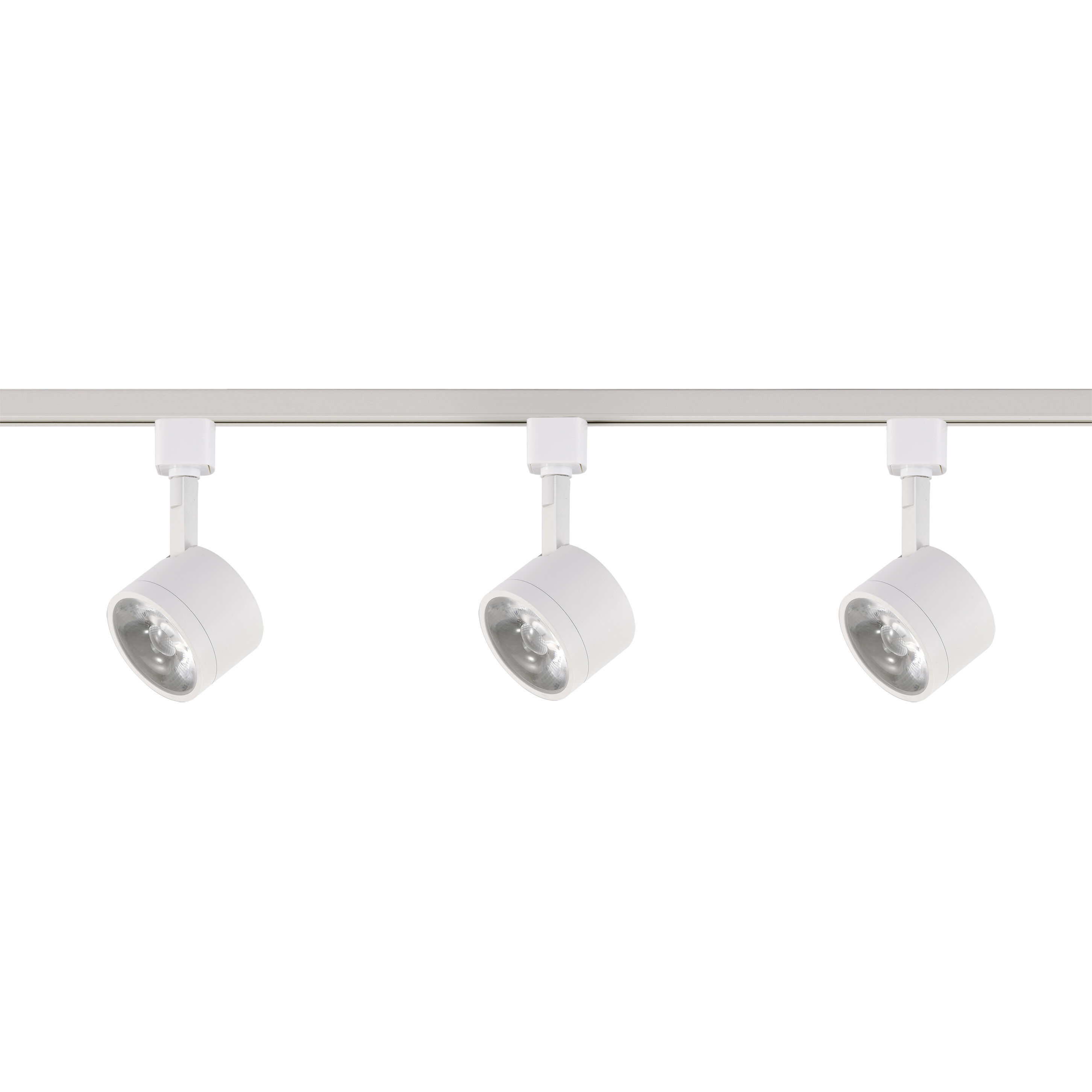 Brentwood 3 Light 120V White Track Kit Ceiling Light