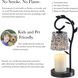 Ivy 14.75 inch 50 watt Black Candlewarmer Lamp Portable Light, Simplee Adesso