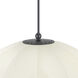 Alora Mood Crosby Pendant Ceiling Light in Matte Black