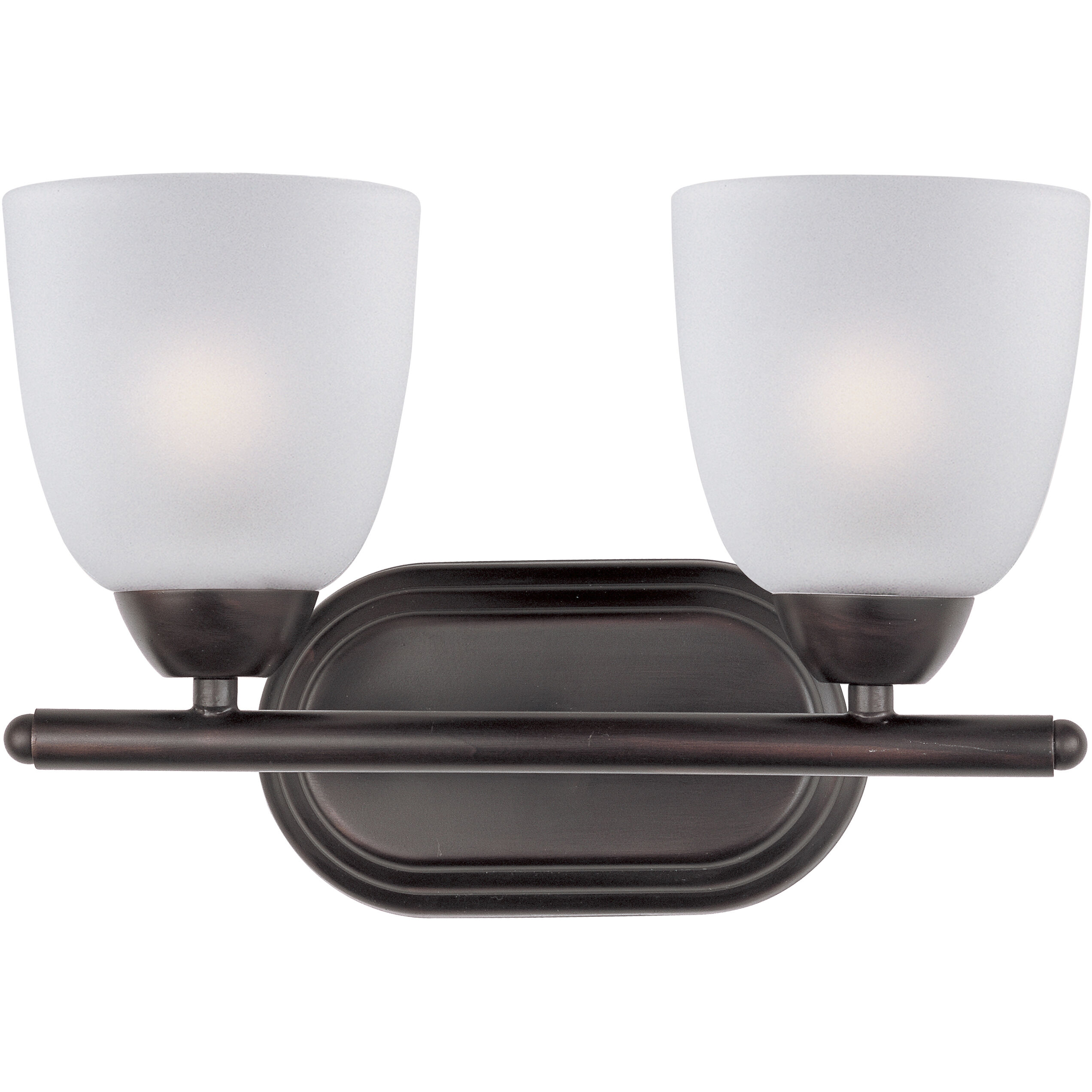 Axis 2 Light 13 inch Oil Rubbed Bronze Bath Vanity Wall Light
