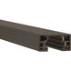 H Track 1 Light 120 Dark Bronze Track Component Ceiling Light, WAC Limited