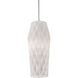 Candice 1 Light 5 inch White Pendant Ceiling Light