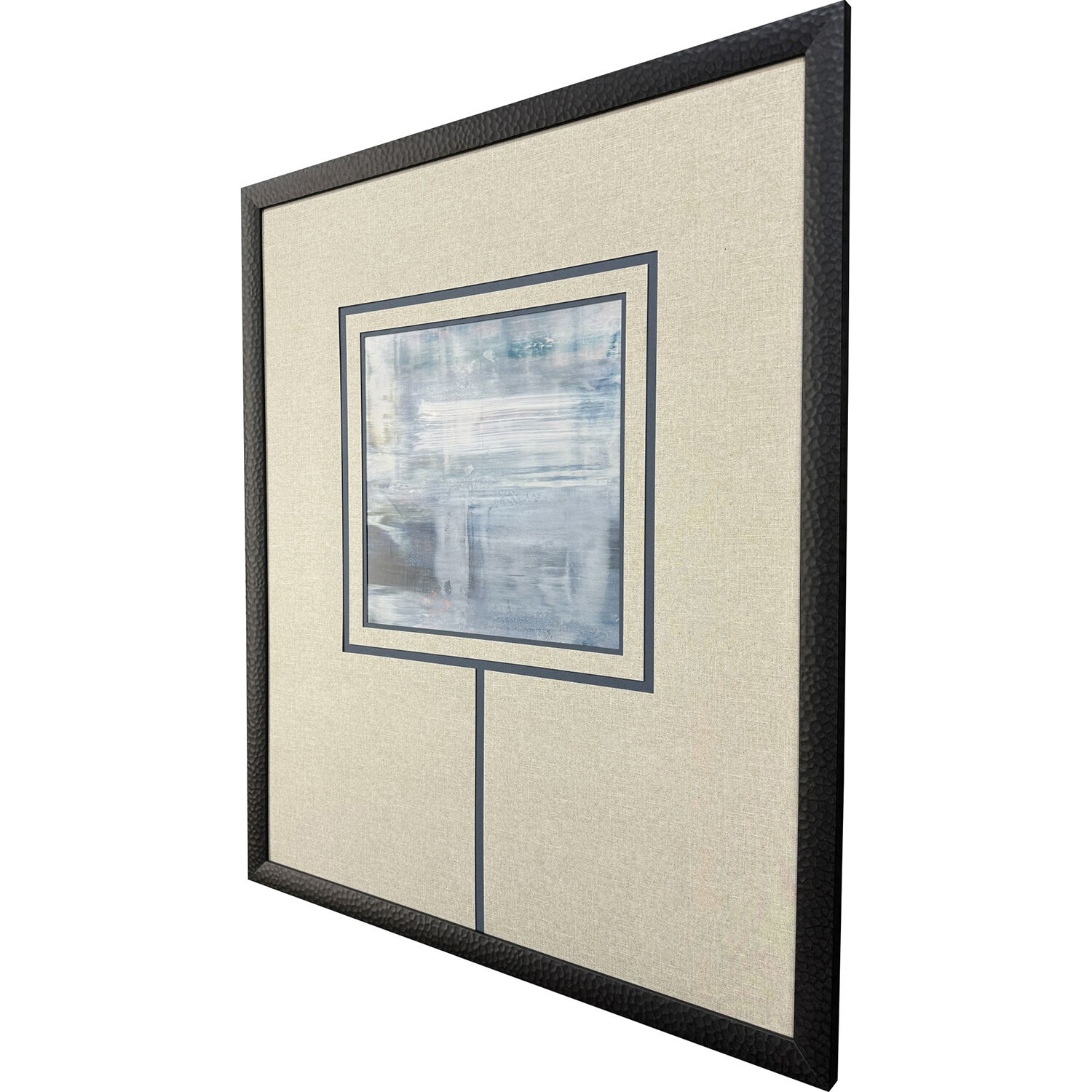 Sanctuary Bay Blue and Green Framed Art