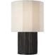 Anne-Marie Barton Fumar 17.5 inch 15.00 watt Ridged Carbon Table Lamp Portable Light