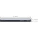 CounterQuickSlim 120 LED 10 inch Black Under Cabinet & Cove