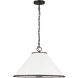AH by Alexa Hampton Aldric 2 Light 22 inch Aged Iron Pendant Ceiling Light