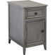 Vintage Gray 25 X 15 inch Vintage Gray Wash Side Table 