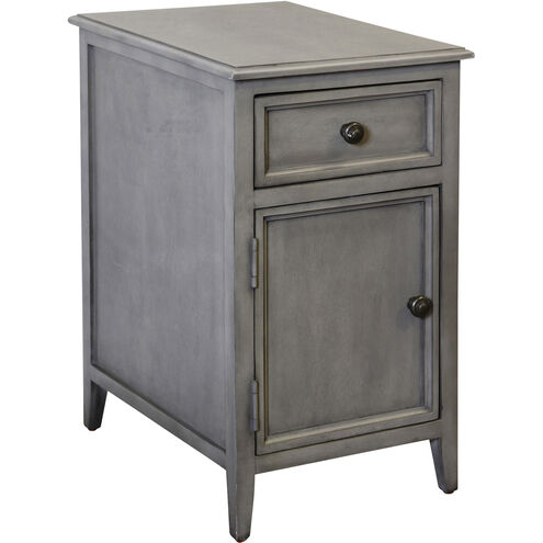 Vintage Gray 25 X 15 inch Vintage Gray Wash Side Table